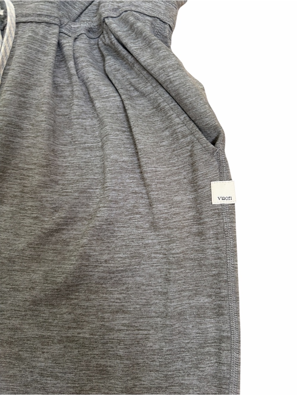 VUORI women’s looks harem jumpsuit medium heathered gray pockets Nordstrom EUC - Picture 4 of 6